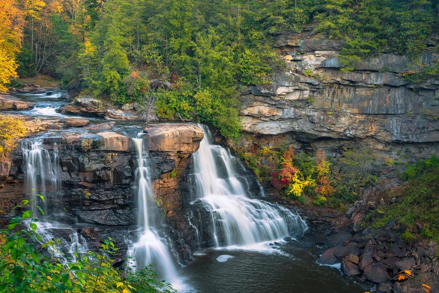 waterfalls